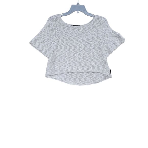 E Hyphen World Gallery Womens Beige Textured Knit Top Acrylic & Cotton Blend - Picture 1 of 7